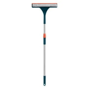 Kiplyki Double-sided Window Cleaning Brush Telescopic Rod Glass Wiper Household Window Scraping Window Scraper Tool